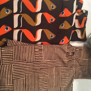 LuLaRoe TC Leggings.  TWO for one.